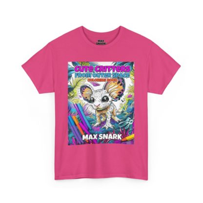 Max Snark Cute Critters from Outer Space Cover Art Unisex Heavy Cotton Tee - Image 84