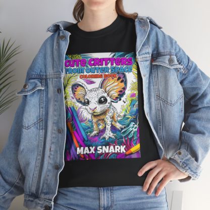 Max Snark Cute Critters from Outer Space Cover Art Unisex Heavy Cotton Tee - Image 50