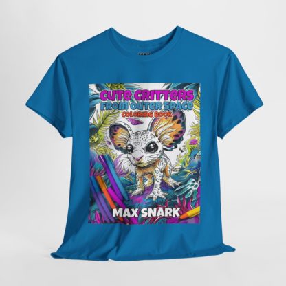 Max Snark Cute Critters from Outer Space Cover Art Unisex Heavy Cotton Tee - Image 60