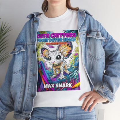 Max Snark Cute Critters from Outer Space Cover Art Unisex Heavy Cotton Tee - Image 23