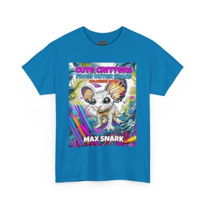 Max Snark Cute Critters from Outer Space Cover Art Unisex Heavy Cotton Tee - Image 57