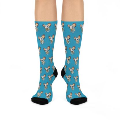 Cute Critters Adult Cushioned Crew Socks - Image 2