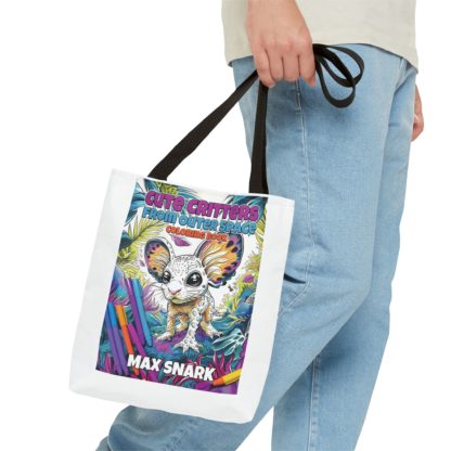 Cute Critters from Outer Space Coloring Book Tote Bag - Image 7