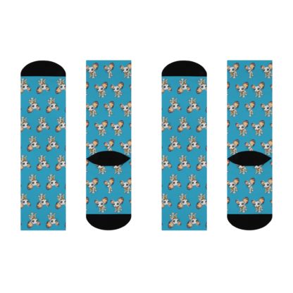 Cute Critters Adult Cushioned Crew Socks - Image 3