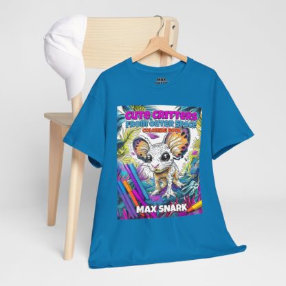 Max Snark Cute Critters from Outer Space Cover Art Unisex Heavy Cotton Tee - Image 62