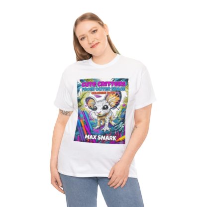 Max Snark Cute Critters from Outer Space Cover Art Unisex Heavy Cotton Tee - Image 12