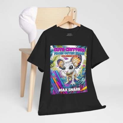 Max Snark Cute Critters from Outer Space Cover Art Unisex Heavy Cotton Tee - Image 35