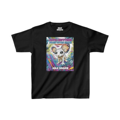 Max Snark Cute Critters from Outer Space Cover Art Kids Heavy Cotton™ Tee - Image 3