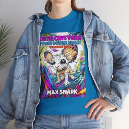 Max Snark Cute Critters from Outer Space Cover Art Unisex Heavy Cotton Tee - Image 77