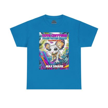 Max Snark Cute Critters from Outer Space Cover Art Unisex Heavy Cotton Tee - Image 55