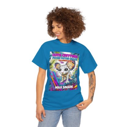 Max Snark Cute Critters from Outer Space Cover Art Unisex Heavy Cotton Tee - Image 65