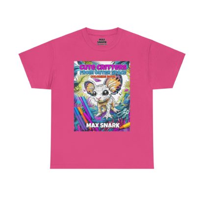 Max Snark Cute Critters from Outer Space Cover Art Unisex Heavy Cotton Tee - Image 82