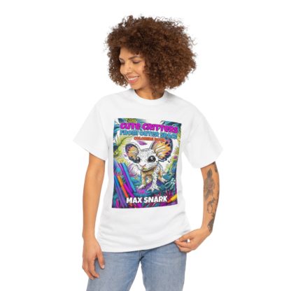 Max Snark Cute Critters from Outer Space Cover Art Unisex Heavy Cotton Tee - Image 11