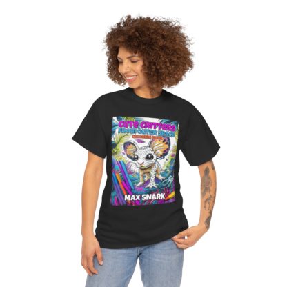 Max Snark Cute Critters from Outer Space Cover Art Unisex Heavy Cotton Tee - Image 38