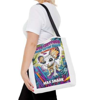 Cute Critters from Outer Space Coloring Book Tote Bag - Image 4