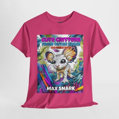 Max Snark Cute Critters from Outer Space Cover Art Unisex Heavy Cotton Tee - Image 87