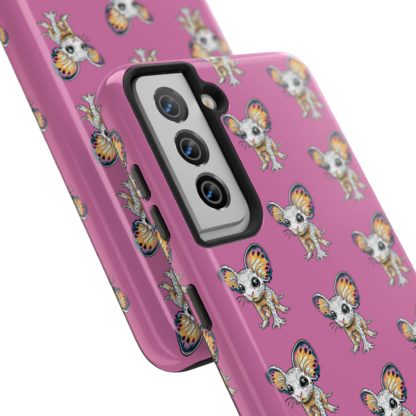 Galaxy Phone Case, Cute Critters from Outer Space Pink Tough Case by Max Snark, Space Creatures Cover, Alien Animals Protective Case - Image 8