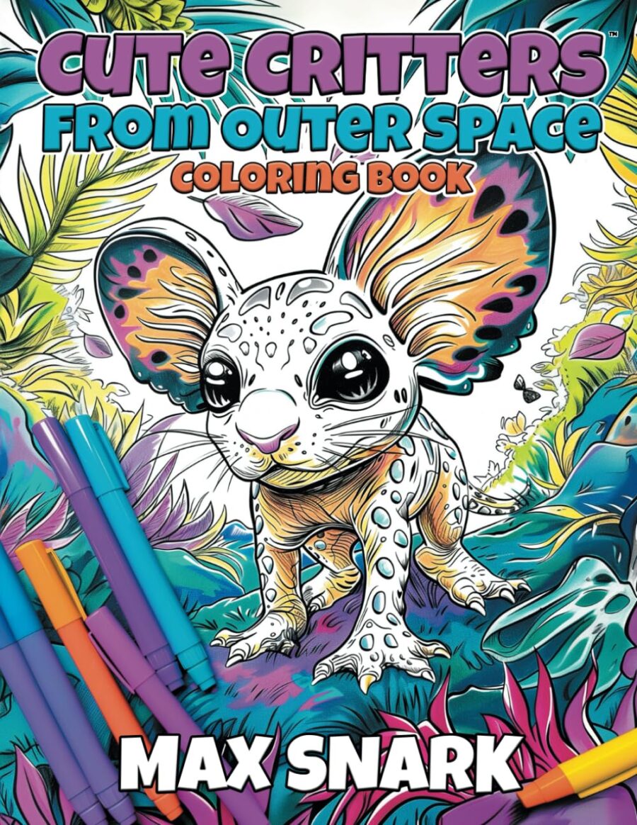 Cute Critters from Outer Space Coloring Book